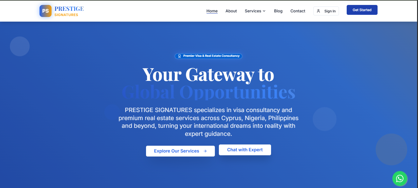 Prestige Travelling & Real Estate